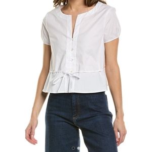 Staud Jules white top